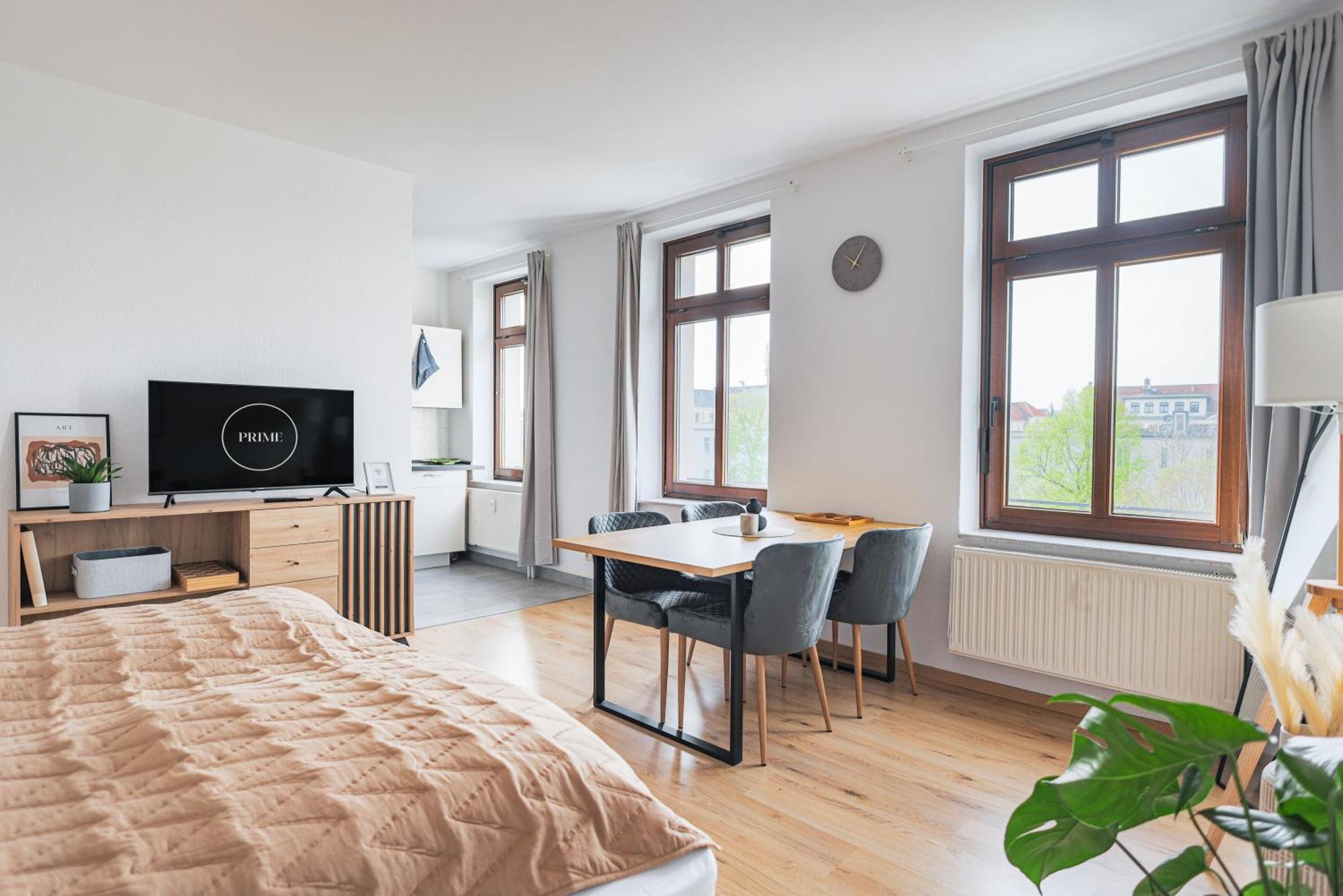 Prime - 2 Zimmer Wohnung Direkt Am Fluss Leipzig Luaran gambar