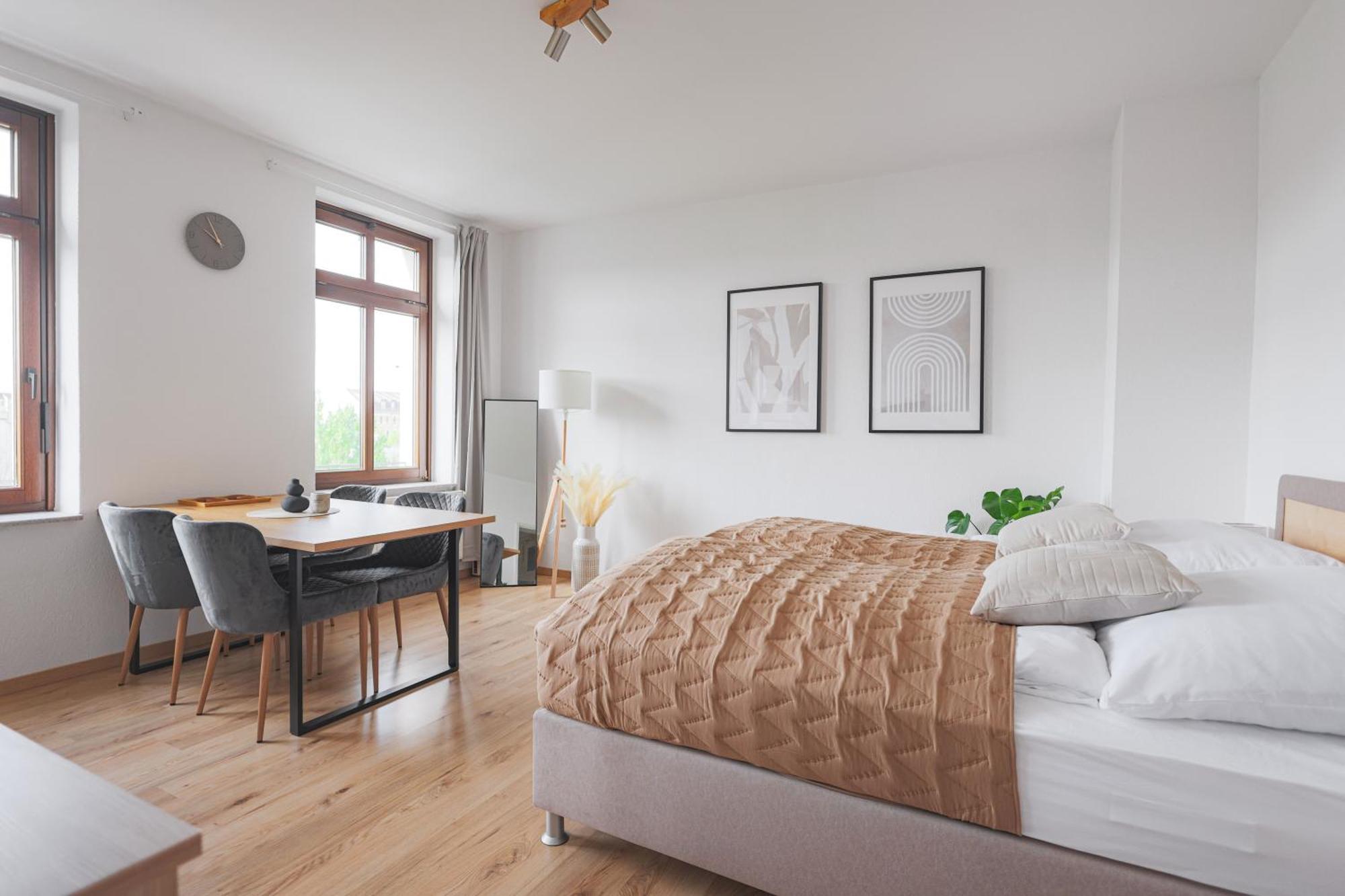 Prime - 2 Zimmer Wohnung Direkt Am Fluss Leipzig Luaran gambar